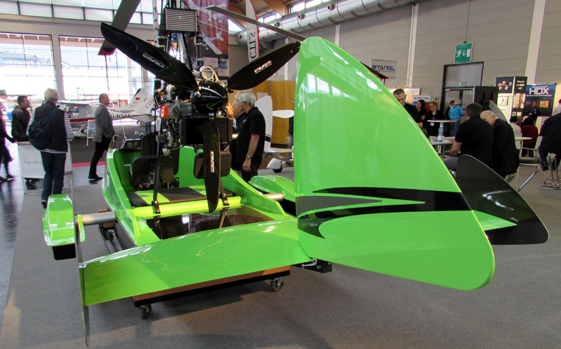 Hidroplán autogyro