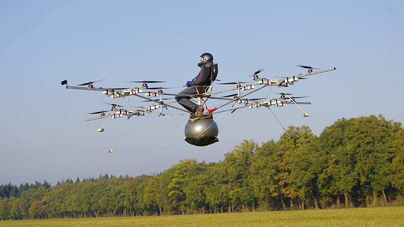 Volocopter pilóta nélküli légi taxi