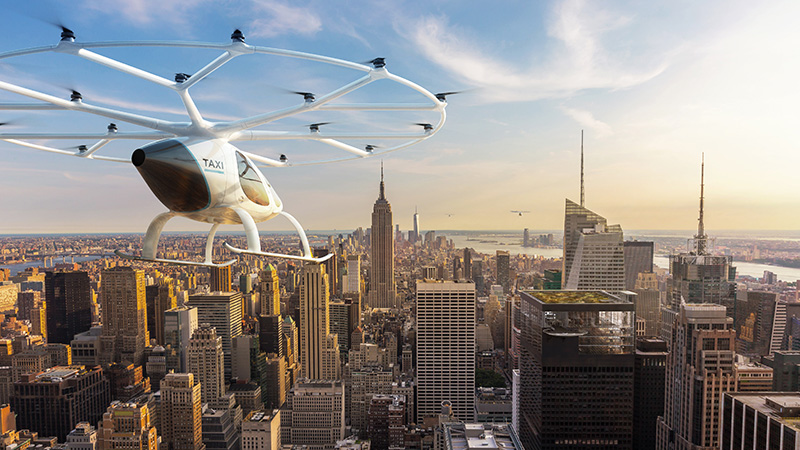 Volocopter tesztrepülések