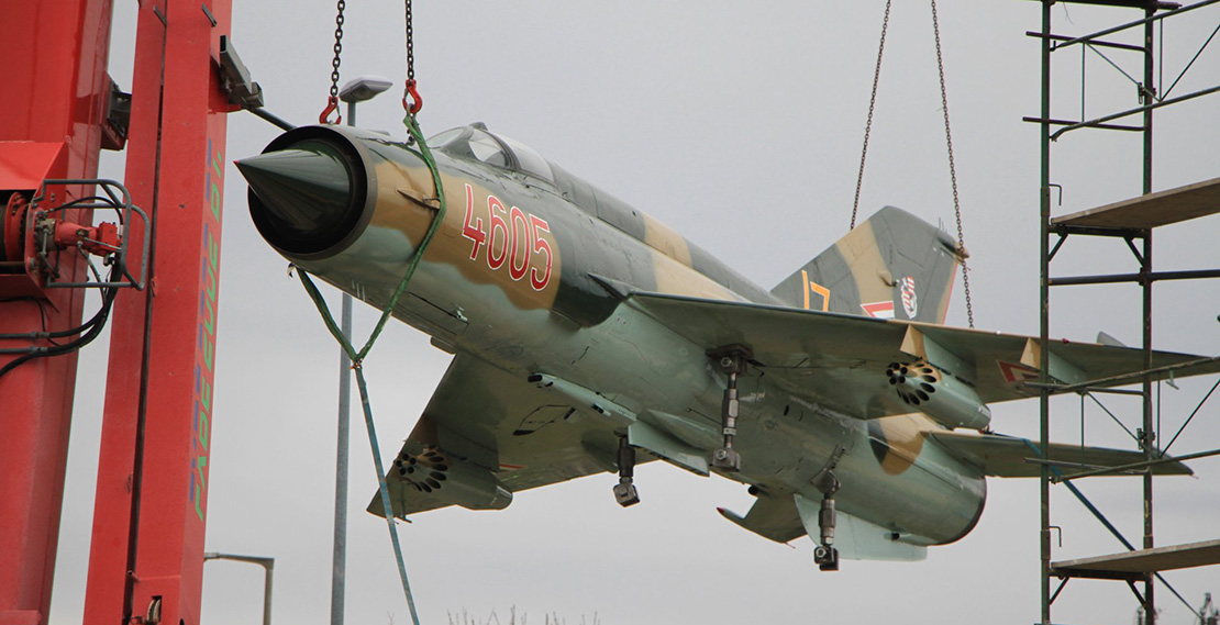 MIG-21 emlékmű