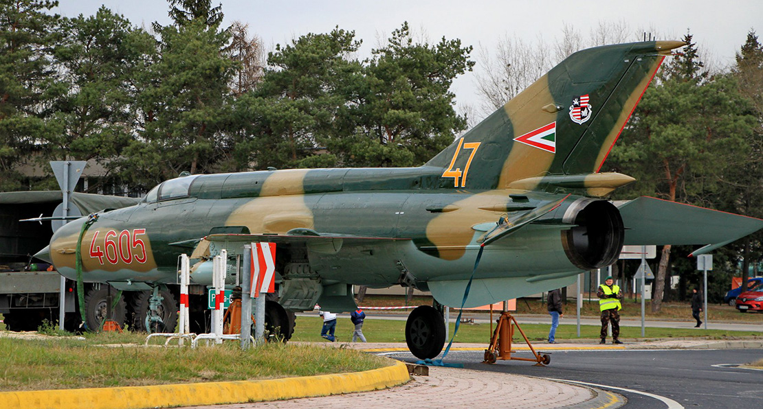 MIG-21 emlékmű