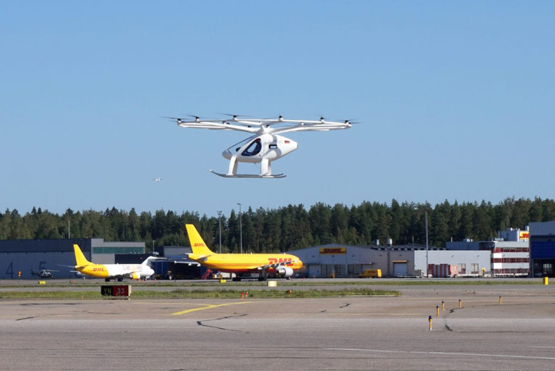 volocopter utasok nélkül