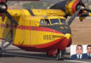 Canadair tűzoltó hidroplán halálos balesete Görögországban