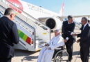 Pápa légi utazása Portugáliába