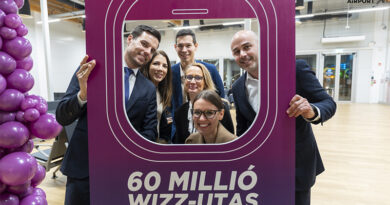 Wizz Air 60 millió magyarországi utas és régi-új bázis Erdélyben Wizz Air 60 millió magyarországi utas és régi-új bázis Erdélyben