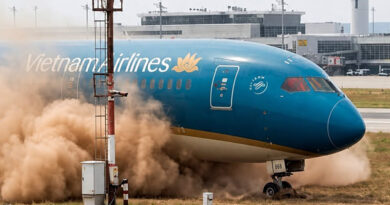Vietnam Airlines szerencsés balesete Münchenben videóval